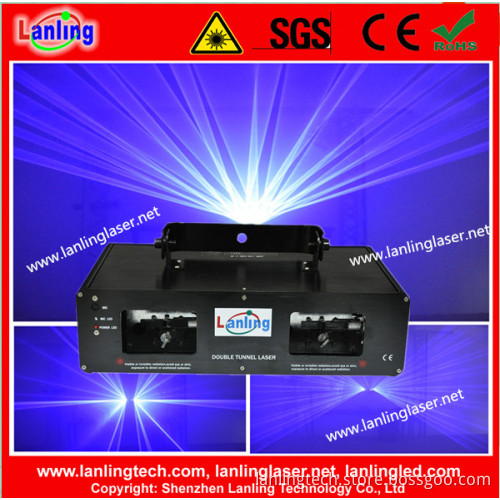 Double Blue 100MW+100MW 450nm Stage Laser Lighting